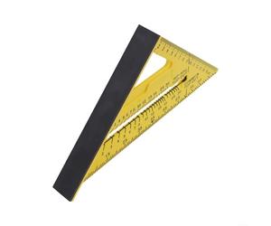 Règle triangulaire de menuiserie avec capacité de marquage multi-angles pour des travaux de mise en page précis dans les projets de bricolage et d'encadrement professionnels (B)