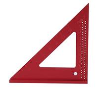 Règle Triangulaire En Aluminium Pour Le Travail Du Bois Outil De Marquage Précis Avec Trou De Traçage Idéal Pour Projet De Bricolage Et Menuiserie 45 Et 90 Degrés