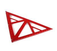 Règle triangulaire métrique de 30,5 cm pour bois et aluminium. Cette équerre élimine le bruit visuel. Conçue pour une utilisation durable avec une bonne durabilité et une cohérence
