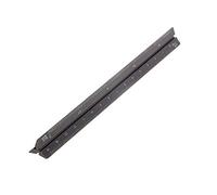 Règle triangulaire multifonctionnelle en aluminium pour architecte ingénieur 15 cm