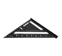 Règle triangulaire | Outil de mesure de menuisier - Outil de mesure métrique - Triangle carré - pour menuiserie, fabrication de meubles, travail du métal, charpentier, encadrement de bois, guide de