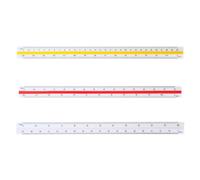 Règle triangulaire pour architecture, architecte, pour dessinateurs, ingénieurs, constructions