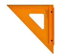 Règle triangulaire pour menuisier - 90 degrés - Outil de coupe en alliage de métal