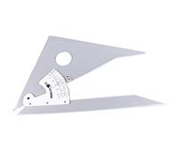 Règle triangulaire réglable de 30,5 cm avec bord d'encre pour architectes, ingénieurs, artistes