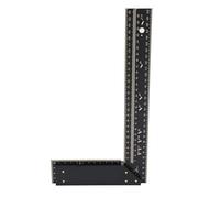 Règle type L en aluminium alliage 300 mm, équerre mesure menuiserie, outil marque angle droit - Haute durabilité, échelle visible, usage professionnel et domestique