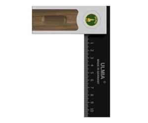 Règle Ulmia Multi-angle en Aluminium de Précision avec Rail en Acier Trempé, Échelle de Mesure Réglable, Précision ±0,02 mm, 150 mm