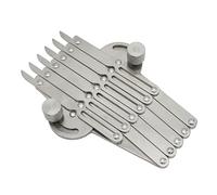 Règle uniforme pour joints à queue d'aronde, outil de travail du bois, séparateur d'espace égal, outil de marquage d'espace, 1 pièce