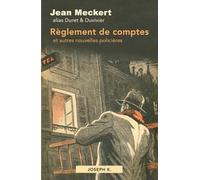 Règlement De Comptes - Et Autres Nouvelles Policières