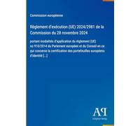Règlement d'exécution (UE) 2024/2981 de la Commission du 28 novembre 2024: portant modalités d'application du règlement (UE) no 910/2014 du Parlement ... des portefeuilles européens d'identité [...]