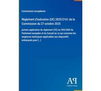 Règlement d'exécution (UE) 2025/2161 de la Commission du 27 octobre 2025: portant application du règlement (CE) no 595/2009 du Parlement européen et ... aux dispositifs embarqués pour [...]