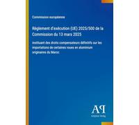 Règlement d'exécution (UE) 2025/500 de la Commission du 13 mars 2025: instituant des droits compensateurs définitifs sur les importations de certaines roues en aluminium originaires du Maroc