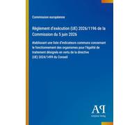Règlement d'exécution (UE) 2026/1196 de la Commission du 5 juin 2026: établissant une liste d'indicateurs communs concernant le fonctionnement des ... de la directive (UE) 2024/1499 du Conseil
