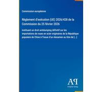 Règlement d'exécution (UE) 2026/428 de la Commission du 25 février 2026: instituant un droit antidumping définitif sur les importations de roues en ... à l'issue d'un réexamen au titre de [...]