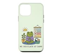 Règlement du Matin Grenouille drôle ergothérapeute Coque pour iPhone 12 Mini