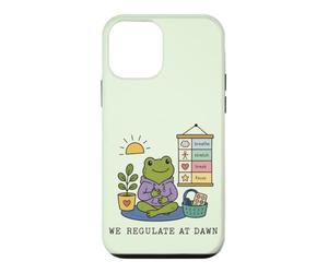 Règlement du Matin Grenouille drôle ergothérapeute Coque pour iPhone 12 Mini