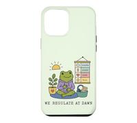Règlement du Matin Grenouille drôle ergothérapeute Coque pour iPhone 12 Pro Max