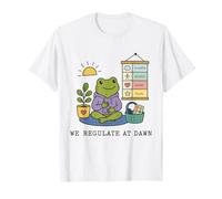 Règlement du Matin Grenouille drôle ergothérapeute T-Shirt