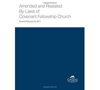 Règlements administratifs modifiés et révisés de l'Église de la communauté Covenant : révisé le 26 février 2017