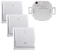 Régler l'interrupteur radio "Pilota Casa", 3x interrupteur/ 1x récepteur