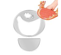 Règles acryliques pour la | Potholders Ruler avec poignée de silicone non glissée | Les mitaines de cuisson en forme de poulet pour la cuisine, le barbecue, la cuisson, les