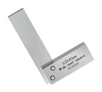 Règles carrées en acier au carbone en forme de L, outil de mesure traité thermiquement pour des dispositions précises et des mesures précises en acier au carbone antirouille
