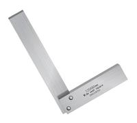 Règles carrées en acier au carbone en forme de L, outil de mesure traité thermiquement pour des dispositions de précision et des mesures précises, outil de mesure à angles droits
