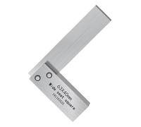 Règles carrées en acier au carbone en forme de L, outil de mesure traité thermiquement pour des dispositions précises et des mesures précises en acier au carbone antirouille