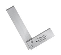 Règles carrées en acier au carbone en forme de L, outil de mesure traité thermiquement pour des dispositions précises et des mesures précises en acier au carbone antirouille