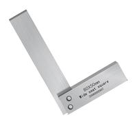 Règles carrées en acier au carbone en forme de L, outil de mesure traité thermiquement pour des dispositions précises et des mesures précises en acier au carbone antirouille
