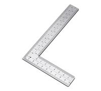 Règles carrées pour charpente en acier, règles à échelle de 90 degrés, outil de mesure des pentes Double face pour l ' encadrement des menuisiers