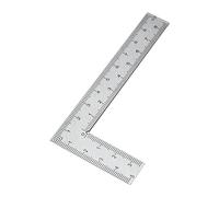 Règles carrées pour charpente en acier, règles à échelle de 90 degrés, outil de mesure des pentes Double face pour l ' encadrement des menuisiers