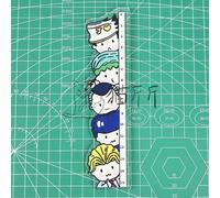 Règles De Aventure Bizarre De Bungo, 15cm, Chiens Errants, Jojo, Dessin Animé, Fournitures De Papeterie Scolaire Et De Bureau Pour Étudiants