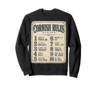 Règles de Cornouailles Dialecte Cornwall Sweatshirt