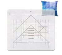 Règles de courtepointe d'oies volantes,Règle carrée de Quilter de règle acrylique de forte transparente - Règle d'outil de garniture de pratique pour modèle de courtepointe, de et d'artisanat