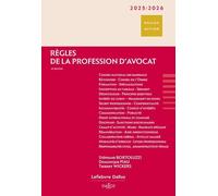 Règles De La Profession D'avocat - Dalloz Action 2025-2026
