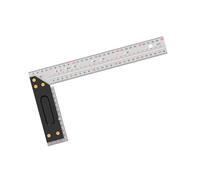 Règles de marquage professionnelles à angles droits de 90° et 45° pour des dispositions précises dans la menuiserie et la construction Règles de mesure transparentes