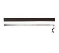 Règles de précision en acier de 5 mm d'épaisseur - Outil de mesure de précision pour dessin technique et menuiserie - Règles en acier pour architectes et constructeurs