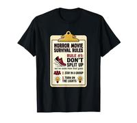Règles de Survie du Film d'horreur : ne Pas diviser T-Shirt