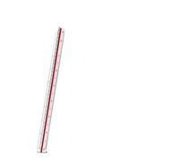 Règles d'échelle Triangulaire En Aluminium Triangle à grande échelle trois bords, dessin architectural d'intérieur, règle grossissante, conception de vêtements parallèle en forme T(COLOR 4)
