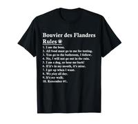 Règles drôles de Chien Bouvier des Flandres T-Shirt