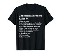 Règles drôles de Chien de Berger caucasien T-Shirt