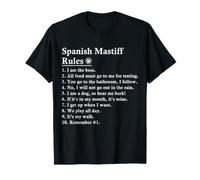 Règles drôles de Chien Mastiff Espagnol T-Shirt