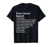 Règles drôles de Chien Presa Canario T-Shirt