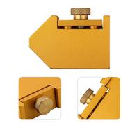 Règles en alliage d'acier en alliage d'aluminium pour tracer un repérage d'angle configurable (24,5 à 30 mm de largeur, 0,3 à 2 mm d'épaisseur) - Gadget de disposition pour le travail du bois