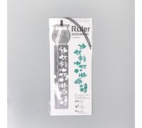 Règles En Métal Pour Enfants,Fournitures Scolaires Pour Étudiants,Signet Mignon Kawaii,Cage À Oiseaux,Motif Ballon,10cm,1 Pièce - Type Fish Tank