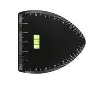 Règles ergonomiques à double usage avec marquage clair pour un résultat de maquillage équilibré