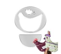 Règles et modèles de matelassage résistants à la chaleur - Règle de - Moufles de cuisine en forme de poulet - Règles en acrylique pour matelassage - Règle de robuste - Moufles de