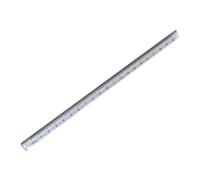Règles triangulaires professionnelles en acrylique transparent, règles droites triangulaires de 20 cm, dispositif précis, idéal pour dessiner et rédiger une échelle de mesure claire