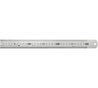 Règlet BMI biegsamer Stahlmaßstab 1000mm 18x0,5mm VA DIN2968 plus6 963100030 1000 mm acier inoxydable (antirouille)