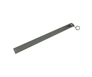 Réglet flexible 200 mm avec clip inox - graduation profonde anti-reflets SAM OUTILLAGE
